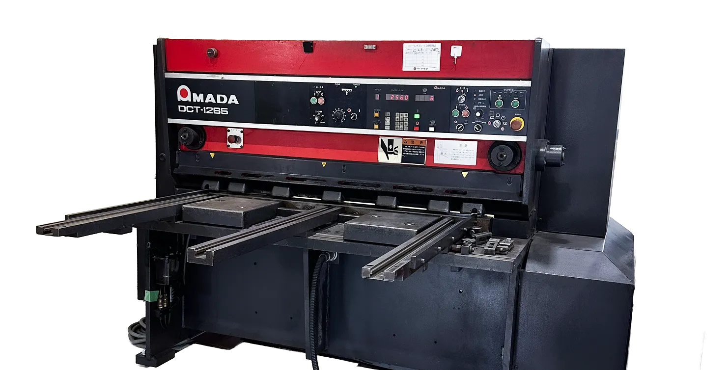 AMADA DCT-1265と明記された機械
